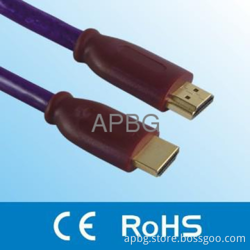 HDMI Cable, 19-pin Male to Male,support 1080P/3D